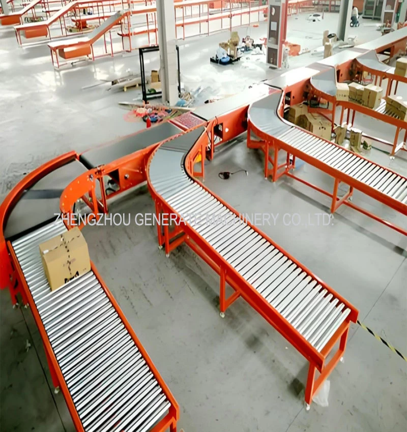 Motorized Curve Roller Conveyor 11 Motorized Curve Roller Conveyor 11
